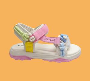 제조업체 도매 사용자 정의 디자인 하이 퀄리티 소년 여름 비치 샌들 아기 소년 부드러운 캐주얼 플랫 샌들 - Product Image 2