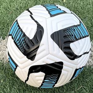 Cheap Price Thermal Bonding Soccer Ball High Quality PU Leather Football Size 5 Custom logo Football for Official <b>Match</b> - Product Image 1