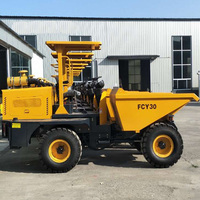 FCY30 4WD Mini Site Dumper 3Ton camion à benne tout-terrain Diesel Dumper vente chaude