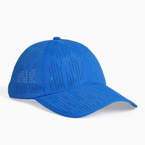 Summer Laser Perforated Breathable Quick Dry Baseball <b>Cap</b> for <b>Women</b> Men Lightweight Embroidered Sun Protection Sports Casual Hat - Product Image 4