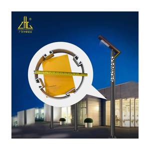 Fabricante de aluminio Foshan Powder Coated 6463 6061 Light Pole Perfiles de aluminio Resistente a la oxidación <span class=keywords><strong>para</strong></span> uso en exteriores T6 - Product Image 3