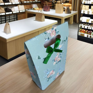 Bolsas de Papel Kraft Impresas Personalizadas, Bolsas de Regalo Reciclables para Ropa o Comida para Llevar con su Propio Logotipo - Product Image 5