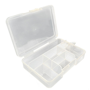 Caixa Organizadora Plástica Pequena de 5 Compartimentos 14.3*9*3.1 cm para Miçangas, Arte em Unhas, Joias, Ferragens e Pedras - Product Image 3