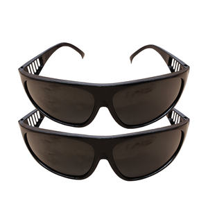 ブラック、グレー、ブラウン、フラット209溶接保護メガネ、ヘッドマウント溶接ゴーグル、防塵および耐衝撃性フラットメガネ - Product Image 5