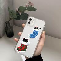 50 pegatinas de PVC impermeables con diseño navideño de dibujos animados, ideales para decorar fundas de teléfono, cuadernos y vasos.