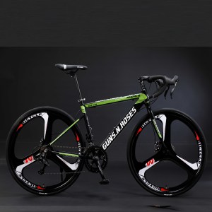 OEM Factory 700c Bicicleta de carretera Bicicleta Hombres Sistema de frenos de disco Pedal ordinario 27 velocidades Ruedas de aleación de magnesio Aleación de aluminio - Product Image 1