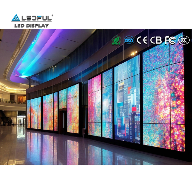 Curved Customized P4 LED Indoor Outdoor LED Display Video Wall for Lobby/Advertisement/Trade Shows