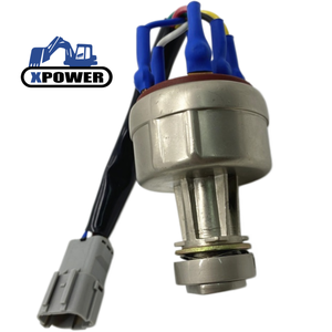 Interruptor de Encendido para Excavadora R140LC-7 R150LC-7 R210LC-7, Llave de Arranque, Piezas Eléctricas para Maquinaria de Construcción 21N4-10400 - Product Image 1