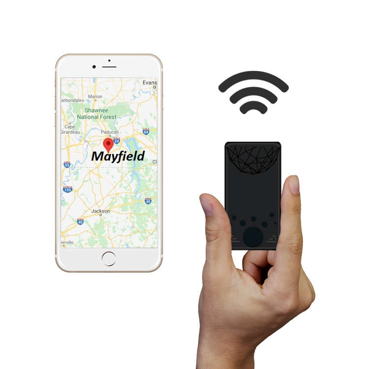 Işık alarmı 5000mA mini kredi kartı boyutu otomatik taşınabilir navigasyon araç anti hırsızlık izci manyetik araba gps