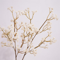 Retro Herfst Kunstmatige Baby's Breath Realistische Zijden Real Touch Thanksgiving Tafeldecoratie Boerderij Homestay Vaas Arrangement