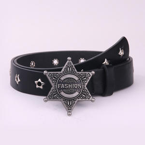 带有五角大楼明星剪裁的新女性腰带 - Product Image 4