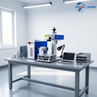 Machine de marquage laser couleur en acier inoxydable 2024 JPT Mopa M7 60W 100W, machine de gravure profonde 3D sur plaque métallique, machine laser à fibre