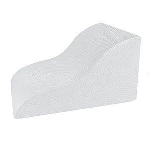 Oreiller triangulaire en mousse à mémoire de forme pour lit, soutien dorsal surélevé pour soulager le reflux acide et les brûlures d'estomac - Product Image 1