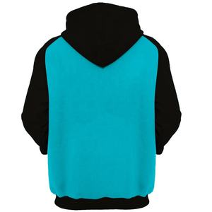 Sweats à capuche épais de haute qualité unisexe surdimensionnés 100% coton polaire motif imprimé grande taille saison d'hiver - Product Image 4