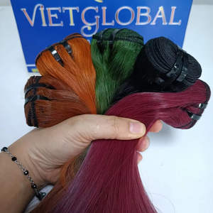 Extensiones de cabello humano crudo recto vietnamita virgen de Grado Superior 100% recién llegado con colores claros - Product Image 6