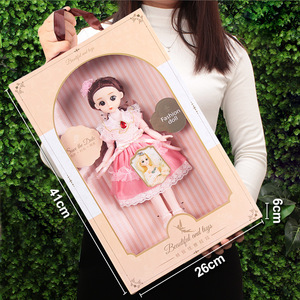 Ensemble de déguisement de poupée princesse, grande boîte cadeau, vente en gros, kit de jouets pour filles, jeu d'imitation, cadeau d'anniversaire pour enfants - Product Image 5