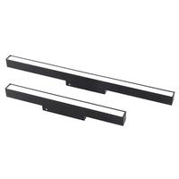 Sistem Lampu Rel Magnetik Modern QCXGDB120 12W - Lampu Sorot Linear LED Tersembunyi dengan Konstruksi Aluminium