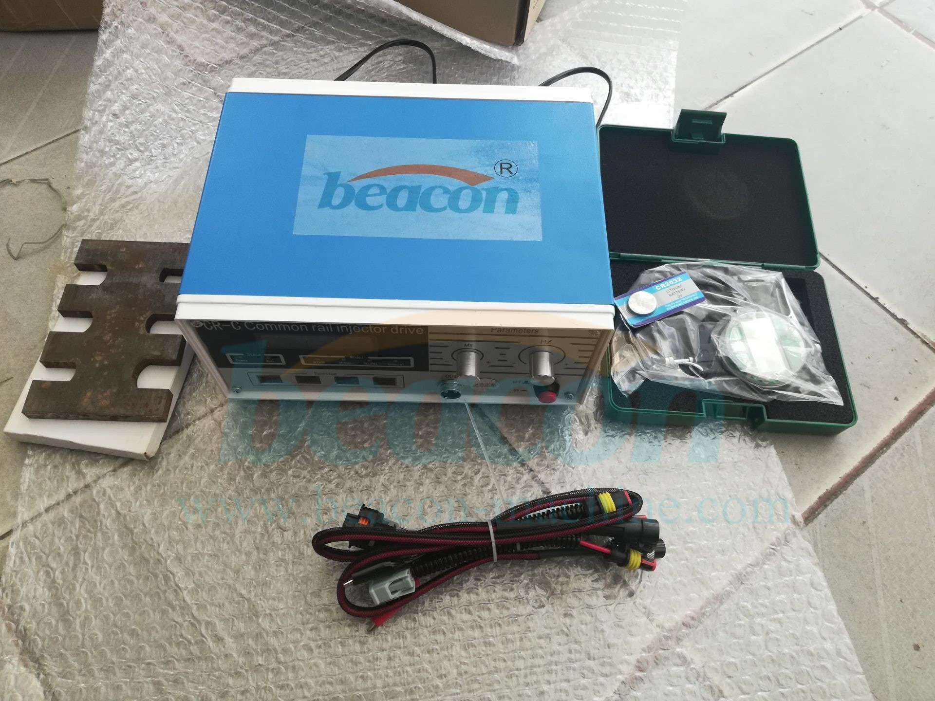 Diesel combustible común carril inyector tester/simulador de CR-C