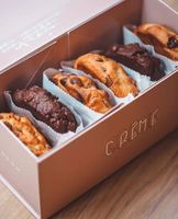 Boîte à gâteau 10 pouces, pièces imprimées avec LOGO OEM, Macaron/ectv/cookies/chocolat/Style japonais coréen