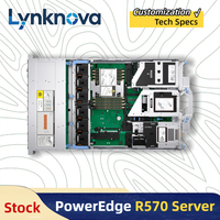 Servidor en Rack PowerEdge Serie R570 2U, 5.ª Generación de Intel Xeon, Personalizable, en Stock