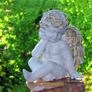 Moneda de Cobre Fundido con Figura de Cupido Estilo Occidental, Decoración Europea para Jardín, Boda, Hotel - Product Image 2