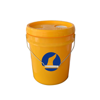 Cubo de Lavado de Plástico de 5 Galones (20 Litros) al por Mayor de Fábrica con Tapa Roscada, Material PP Duradero, Cubo para Detallado en Venta