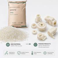 Vente en gros de granulés vierges de résine élastomère polyester thermoplastique à haute élasticité Shinite TPEE DH6000 de Taïwan, prix en vrac