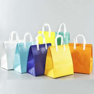 Sac isotherme jetable en aluminium non tissé pour livraison de repas à emporter, motif lettre, vente en gros - Product Image 6