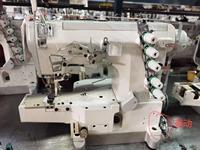 Machine à coudre W600-01CB à cylindre, point de recouvrement manuel, engrenage métallique neuf, pour usage domestique et industriel, haute vitesse