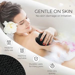 African Net Sponge Authentic, Exfoliating Bath Net Cloth, Real Knotted African Wash Net, Black Owned Sapo Afro Body Scrubber - Product Image 6