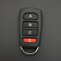 Télécommande universelle 433 MHz pour porte de garage, code fixe, scan automatique, contrôleur multi-marques, captureur de code