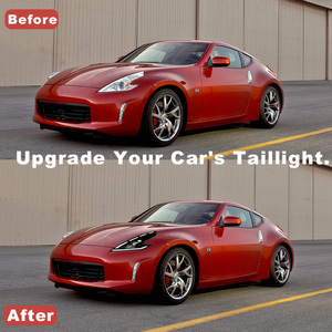 ไฟหน้า LED เต็มรูปแบบสำหรับ 370Z ปี 2013-2019 พร้อมไฟเลี้ยวแบบ Sequential DRL โปรเจคเตอร์ ชุดไฟหน้าอัพเกรด LED กำลังสูง 36W O - Product Image 2