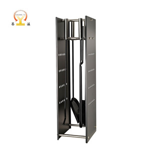 Juego de Herramientas para Chimenea de Metal Moderno para Interiores y Exteriores, 5 Piezas, Accesorios para Fogatas de Leña - Product Image 1