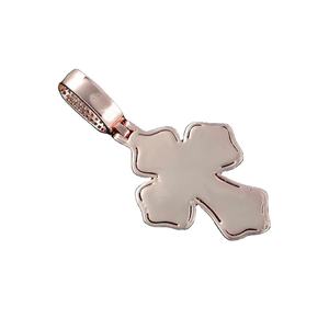 Stylish Cross Pendant Moissanite 925 Sterling <b>Silver</b> Plated Vintage Hip Hop Retro Unisex Fashion Jewelry <b>Charm</b> Gift - Product Image 1
