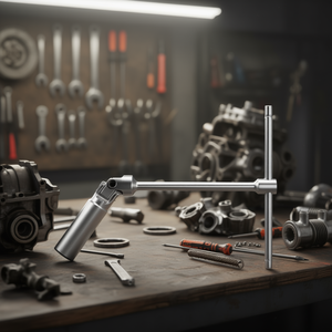 Clé à molette 278 N, longueur réglable, outil de serrage pour réparation mécanique de précision - Product Image 3