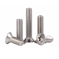 M2 M3 M4 M5 M6 M8 Acier au carbone Acier inoxydable 304 Vis Torx à tête plate Tête fraisée Vis Torx antivol Torx