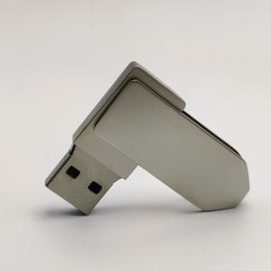 Clé USB 2.0 en métal cryptée <span class=keywords><strong>MicroDrive</strong></span> 32 Go avec porte-clés (argent) – Nouvelle, garantie 1 an – Vente en gros - Product Image 4