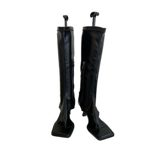 Bottes longues montantes pour femmes 2026, à bout ouvert, talons fins, fermeture éclair, respirantes, extensibles, style claquettes, pour l'été - Product Image 6