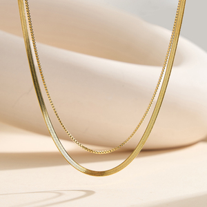 Collana in Osso di Serpente a Prezzo di Fabbrica, Elegante per Uso Quotidiano, Design <span class=keywords><strong>Unico</strong></span>, Regalo per Amiche - Product Image 3
