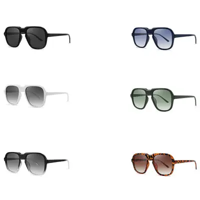 CONCHEN óculos de sol com armações de fábrica, óculos de sol de alta qualidade feitos à mão, óculos de sol masculinos de ótima qualidade