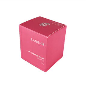 Scatole d'imballaggio cosmetiche su misura <span class=keywords><strong>di</strong></span> dimensione <span class=keywords><strong>di</strong></span> colore <span class=keywords><strong>di</strong></span> Logo scatola <span class=keywords><strong>di</strong></span> carta quadrata del cartone bianco per la maschera <span class=keywords><strong>di</strong></span> sonno del labbro - Product Image 5