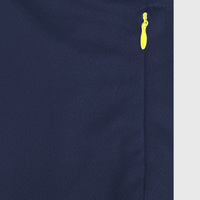 Kaos Olahraga Pria Ukuran Besar V-Neck Lengan Pendek Gaya Seragam Navy