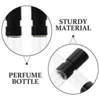 Mini flacons vaporisateurs de parfum rechargeables de 2 ml, format voyage, distributeur de Cologne vide avec pompe de recharge pour les déplacements