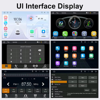 Radio Mobil MP5 9 Inci Grosir, Android Auto Wireless Carplay Din Layar Sentuh, BT Mirror Link, Fm, Usb, Aux, Stereo Multimedia