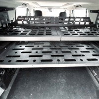 Organisateur de coffre arrière Maikairui avec support en fer - Installation facile, pièce automobile durable pour Jetour T2