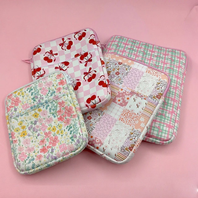 Factory 3 Sizes Neoprene Book Sleeve Zipper Protective Durable Book Pouch Laptop Bags Cover for Kindle Sublimation Case