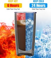 Gobelet isotherme en acier inoxydable de 20 oz pour homme, cadeau original pour la fête des pères, 'Je ne peux pas t'entendre, je fais du gaming'