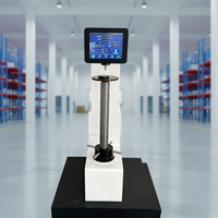 Durómetro Rockwell de Carga Celular Aumentada, Medidor de Dureza Rockwell HRA HRB HRC, Máquina de Prueba de Dureza para Plásticos y Carbono