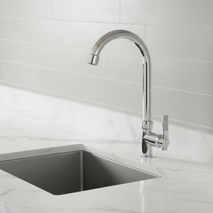 Rubinetto per Lavello da <span class=keywords><strong>Cucina</strong></span> Monocomando Solo Acqua Fredda, Plastica Cromata, Prezzo Conveniente per Acquisti all'Ingrosso - Product Image 1