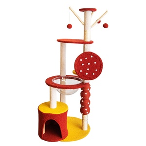 Kinghon New Sugar Gourd Modeling Play and Rest Multifunctional <b>Cat</b> Climbing Frame <b>Cat</b> Toy <b>Cat</b> <b>Tree</b> - Product Image 1